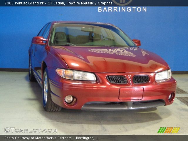 2003 Pontiac Grand Prix GT Sedan in Redfire Metallic