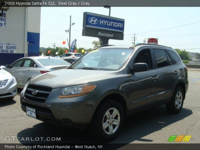 2009 Hyundai Santa Fe GLS in Steel Gray