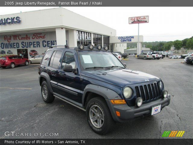 2005 Jeep Liberty Renegade in Patriot Blue Pearl