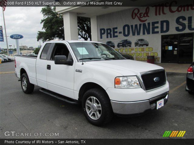 2008 Ford F150 XLT SuperCab in Oxford White
