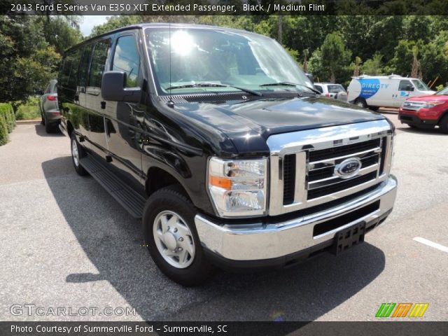 2013 Ford E Series Van E350 XLT Extended Passenger in Black