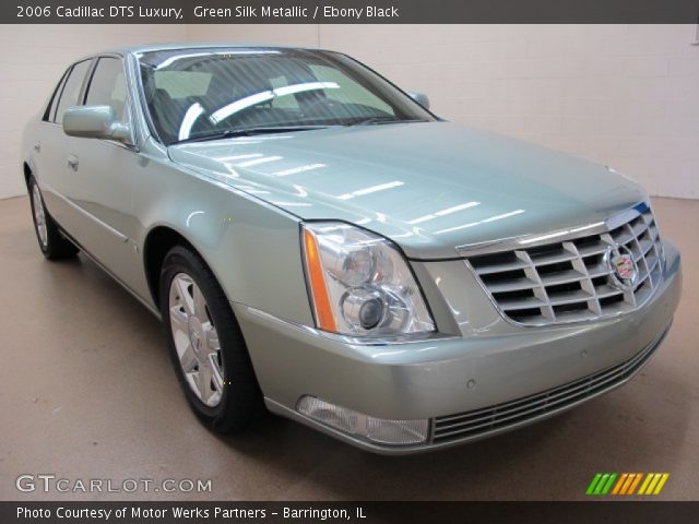 2006 Cadillac DTS Luxury in Green Silk Metallic