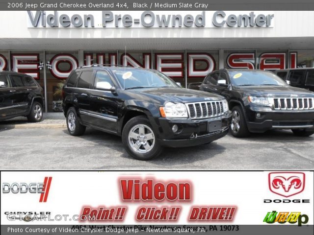 2006 Jeep Grand Cherokee Overland 4x4 in Black