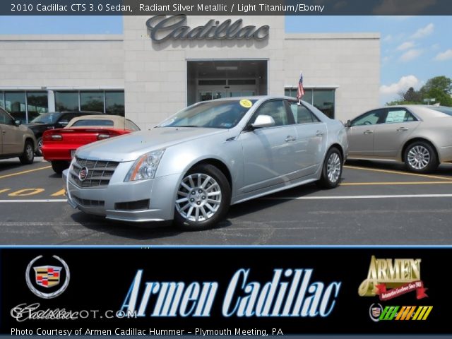 2010 Cadillac CTS 3.0 Sedan in Radiant Silver Metallic