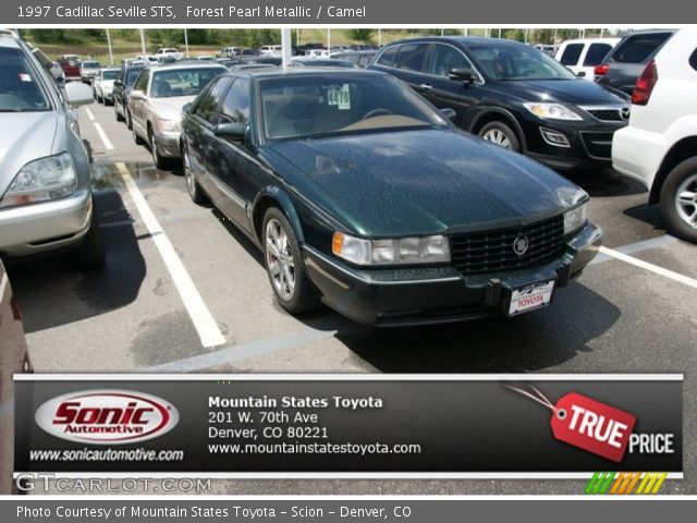1997 Cadillac Seville STS in Forest Pearl Metallic
