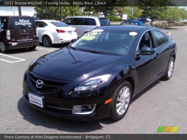 2012 Mazda MAZDA6 i Touring Sedan in Ebony Black