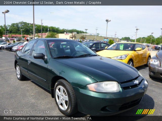 2004 Chevrolet Cavalier LS Sedan in Dark Green Metallic