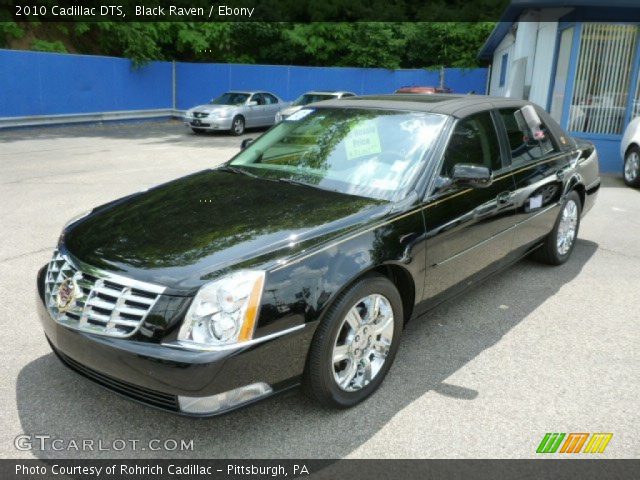 2010 Cadillac DTS  in Black Raven