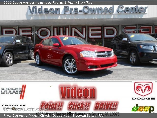 2011 Dodge Avenger Mainstreet in Redline 2 Pearl