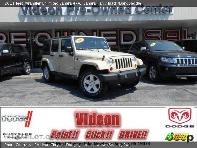 2011 Jeep Wrangler Unlimited Sahara 4x4 in Sahara Tan
