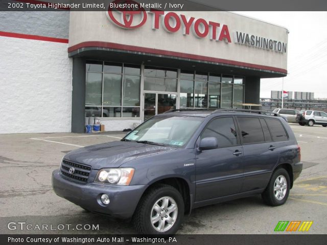 2002 Toyota Highlander Limited in Bluestone Metallic