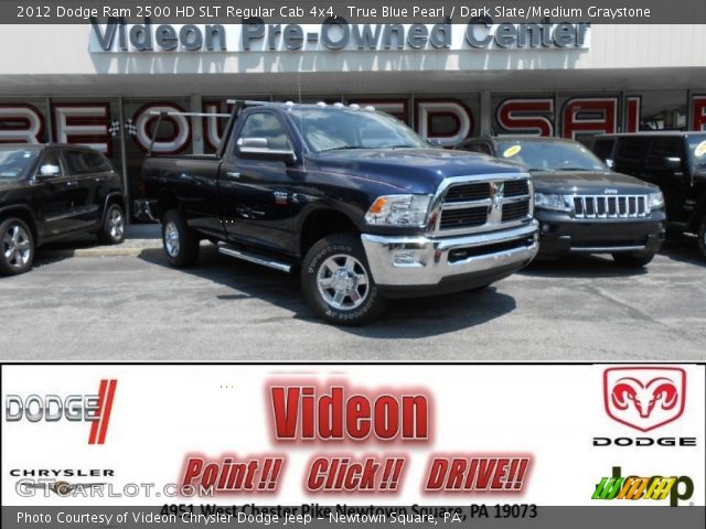 2012 Dodge Ram 2500 HD SLT Regular Cab 4x4 in True Blue Pearl