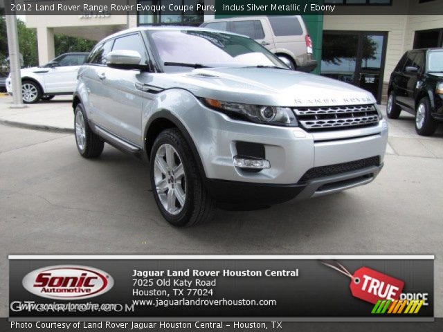 2012 Land Rover Range Rover Evoque Coupe Pure in Indus Silver Metallic
