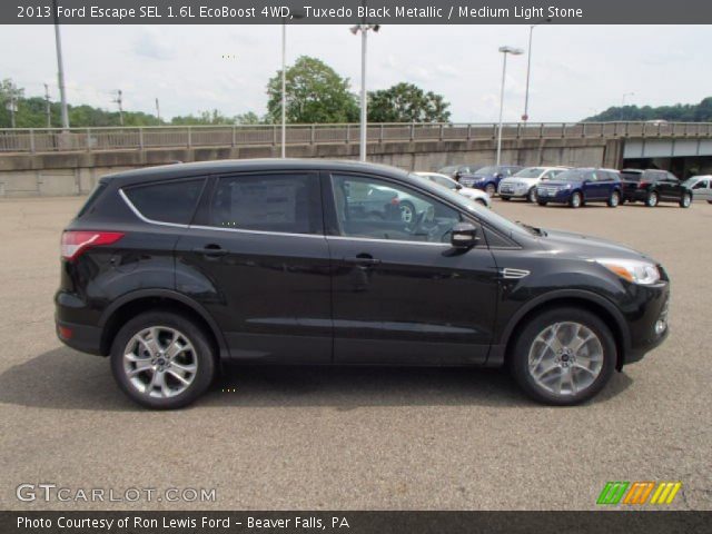 2013 Ford Escape SEL 1.6L EcoBoost 4WD in Tuxedo Black Metallic