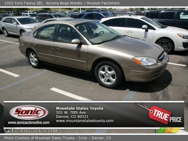 2003 Ford Taurus SES in Arizona Beige Metallic
