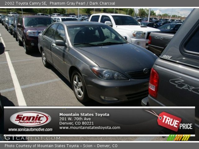 2002 Toyota Camry SE in Phantom Gray Pearl