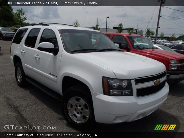 2008 Chevrolet Tahoe Z71 4x4 in Summit White