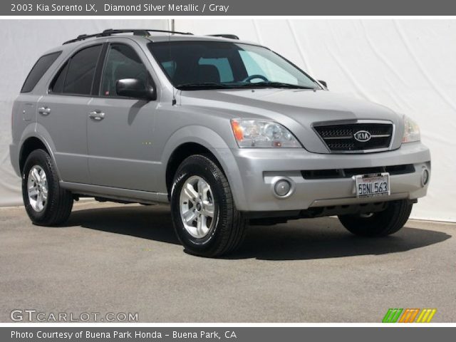 2003 Kia Sorento LX in Diamond Silver Metallic