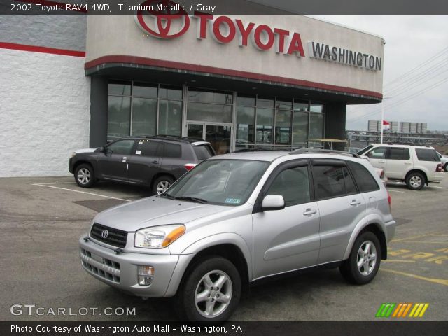 2002 Toyota RAV4 4WD in Titanium Metallic