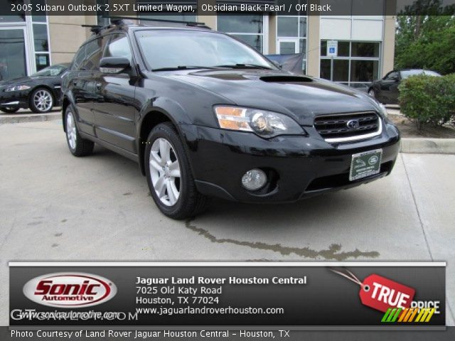 2005 Subaru Outback 2.5XT Limited Wagon in Obsidian Black Pearl