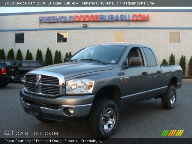 2008 Dodge Ram 2500 ST Quad Cab 4x4 in Mineral Gray Metallic