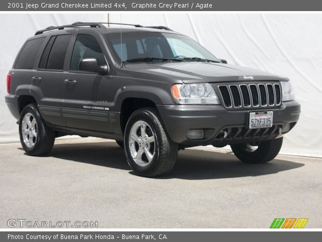 2001 Jeep Grand Cherokee Limited 4x4 in Graphite Grey Pearl