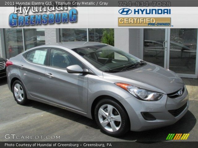 2011 Hyundai Elantra GLS in Titanium Gray Metallic