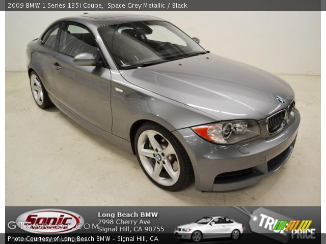 2009 BMW 1 Series 135i Coupe in Space Grey Metallic