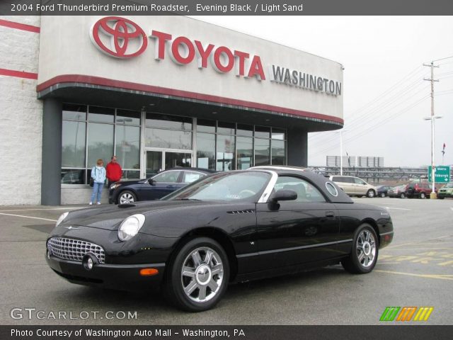 2004 Ford Thunderbird Premium Roadster in Evening Black