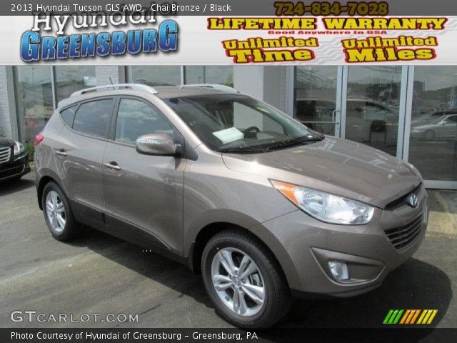 2013 Hyundai Tucson GLS AWD in Chai Bronze