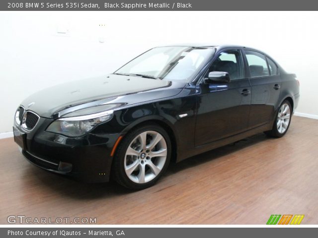 2008 BMW 5 Series 535i Sedan in Black Sapphire Metallic