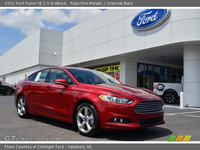 2013 Ford Fusion SE 2.0 EcoBoost in Ruby Red Metallic