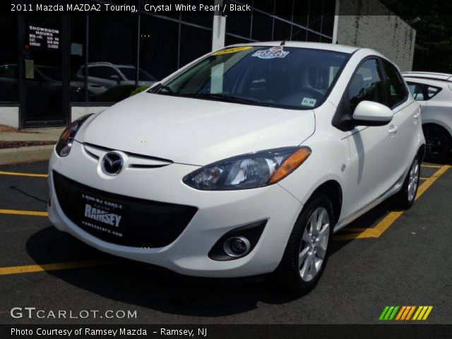 2011 Mazda MAZDA2 Touring in Crystal White Pearl