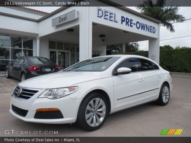 2011 Volkswagen CC Sport in Candy White