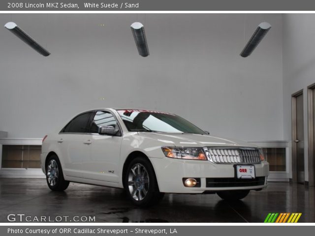 2008 Lincoln MKZ Sedan in White Suede
