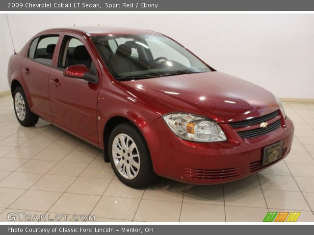 2009 Chevrolet Cobalt LT Sedan in Sport Red