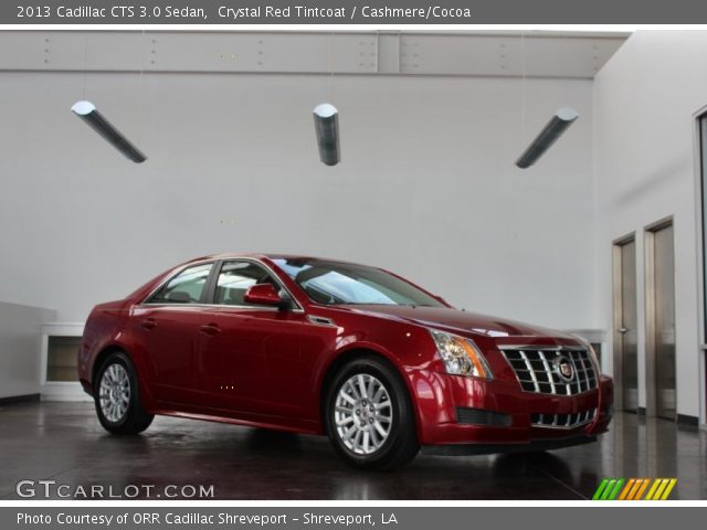 2013 Cadillac CTS 3.0 Sedan in Crystal Red Tintcoat