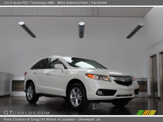 2014 Acura RDX Technology AWD in White Diamond Pearl
