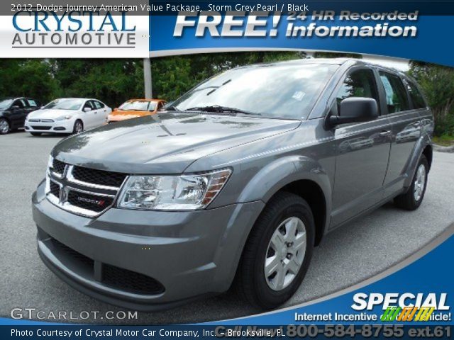 2012 Dodge Journey American Value Package in Storm Grey Pearl