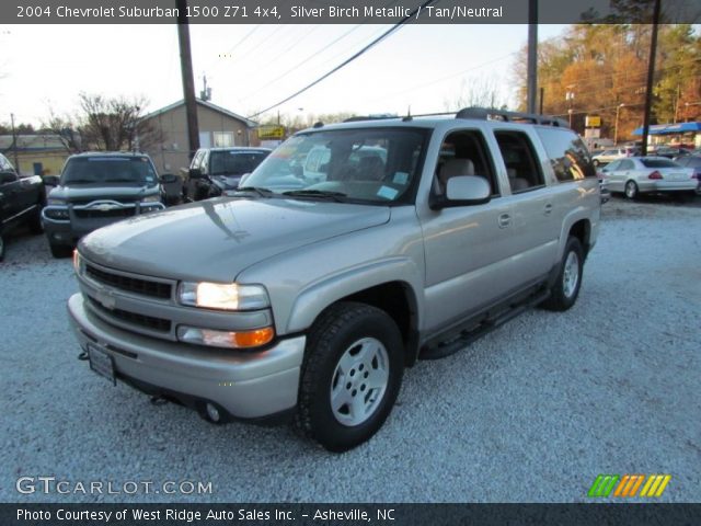 2004 Chevrolet Suburban 1500 Z71 4x4 in Silver Birch Metallic