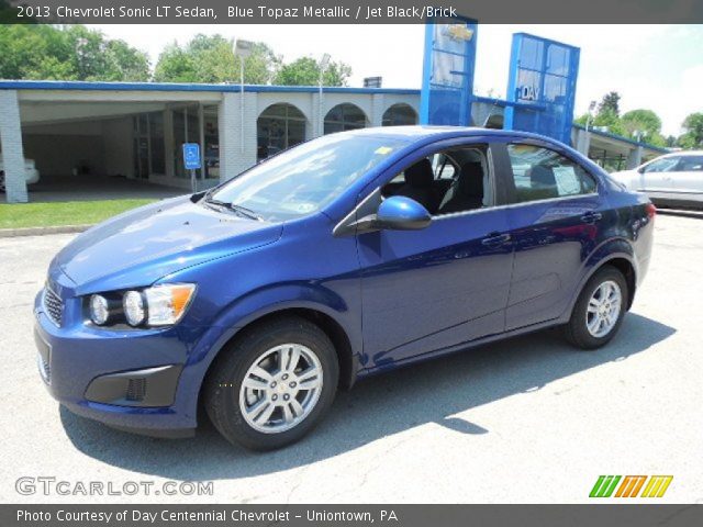 2013 Chevrolet Sonic LT Sedan in Blue Topaz Metallic