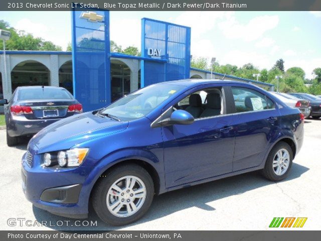 2013 Chevrolet Sonic LT Sedan in Blue Topaz Metallic