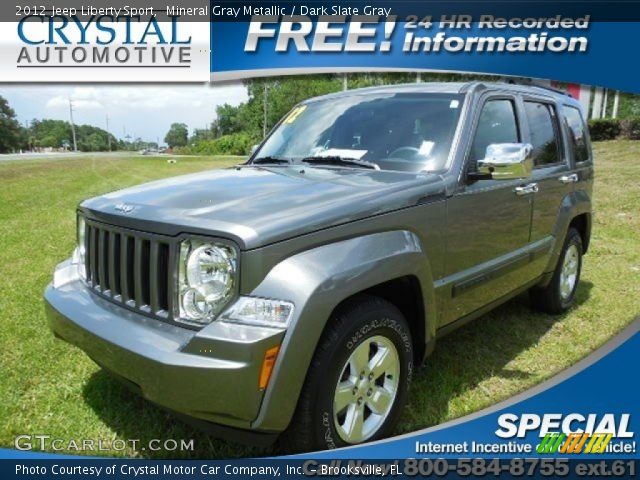 2012 Jeep Liberty Sport in Mineral Gray Metallic
