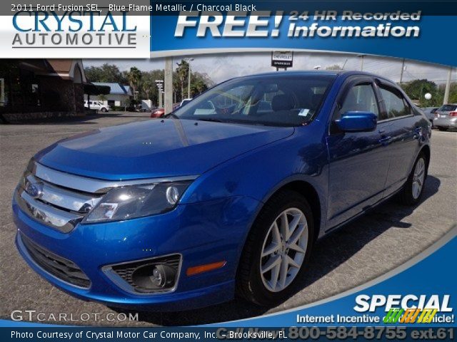 2011 Ford Fusion SEL in Blue Flame Metallic