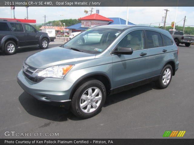 2011 Honda CR-V SE 4WD in Opal Sage Metallic