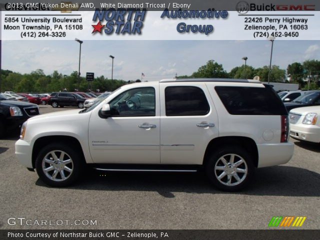 2013 GMC Yukon Denali AWD in White Diamond Tricoat