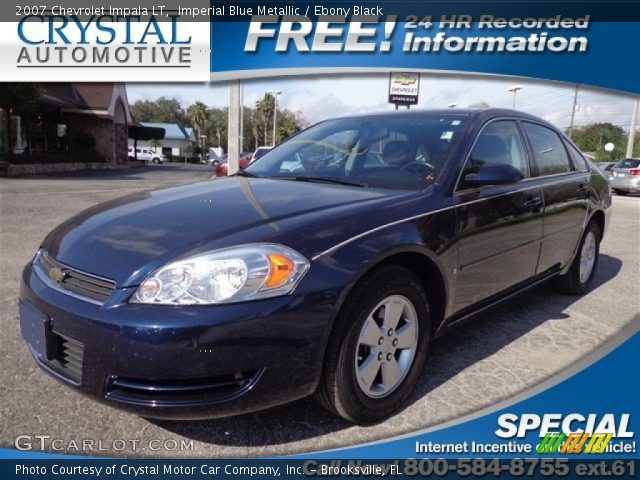 2007 Chevrolet Impala LT in Imperial Blue Metallic