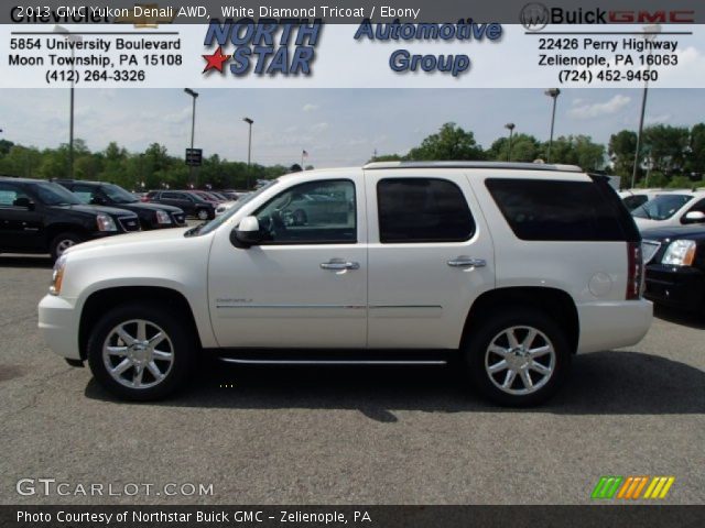 2013 GMC Yukon Denali AWD in White Diamond Tricoat