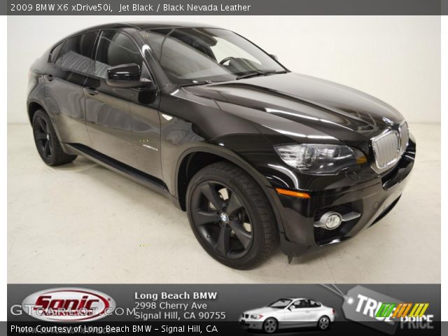 2009 BMW X6 xDrive50i in Jet Black