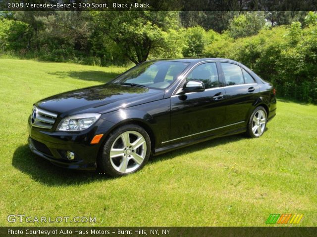2008 Mercedes-Benz C 300 Sport in Black